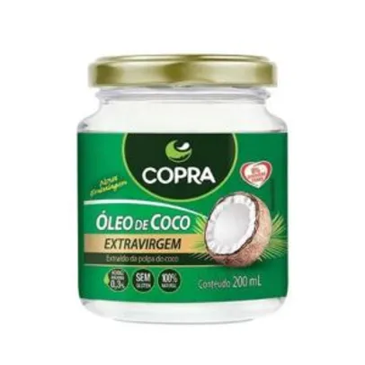 Óleo De Coco Extra Virgem 200ml - Copra