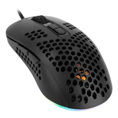 Mouse Gamer Mancer Crow, RGB, 12000DPI, 7 Botoes, Preto, MCR-CRW-RGB01