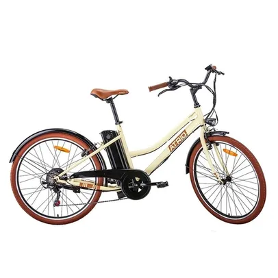 [AME R$4519] Bicicleta Elétrica Miami Aro 26 Retro 350w 7.8ah 6v Shimano Bi208