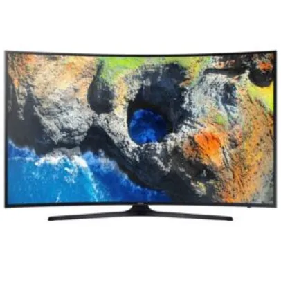 Smart TV LED 55" UHD 4K Curva Samsung 55MU6300 com HDR Premium, Tizen, Steam Link - R$ 2.692