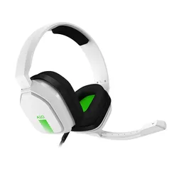 Headset Gamer Astro A10 para Xbox, PlayStation, PC, Mac - Branco/Verde - 939-001854