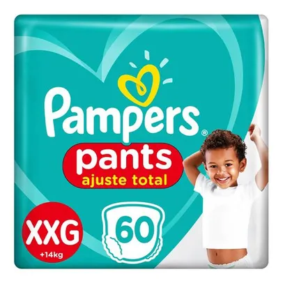 Fralda Pampers Pants Ajuste Total XXG 60 unidades