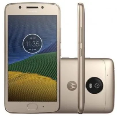 Smartphone Motorola Moto G5 32GB XT1672 Desbloqueado Dourado por R$ 700