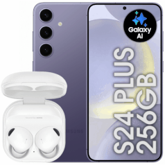 Smartphone Samsung Galaxy S24 PLUS 5G 256GB 12GB RAM Tela 6.7 + Fone Buds2 PRO 