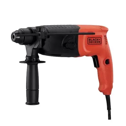 Martelete Black + Decker SDS Plus KD620K com Empunhadura Antiderrapante 620W - Coral/Preto