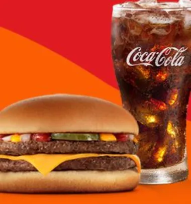 McDuplo + Bebida 500ml no McDonald's - R$9,90
