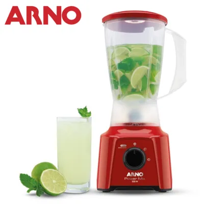 Liquidificador ARNO Power Mix Vermelho 550W com 2 Velocidades