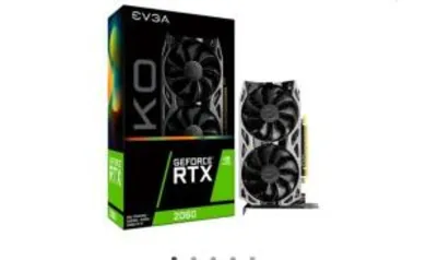 Placa de Vídeo EVGA NVIDIA GeForce RTX 2060 KO Gaming, 6GB, GDDR6 - 06G-P4-2066-KR