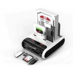 Drive Dock Sata Hdd Docking Station Leitor De Cartão Usb 3.0