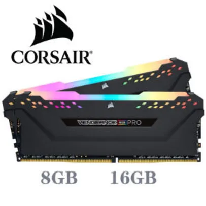 Corsair ddr4 8 gb 3000 mhz rgb - R$278