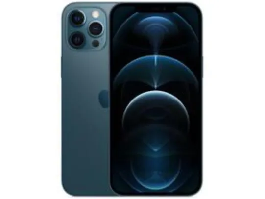 iPhone 12 Pro Max Apple 256GB - Azul-Pacífico R$ 9.000