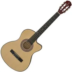 Violão Acústico Auburn Aubvo622MS Cutaway 6 Cordas Aço Natural | R$147