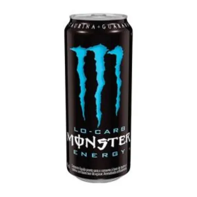 Energético Monster Energy Lo Carb 473ml | R$ 4,25
