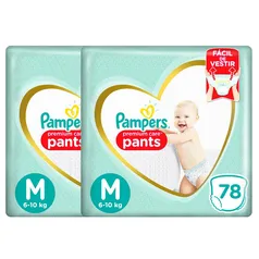 Fralda Pampers Pants Premium Care  M