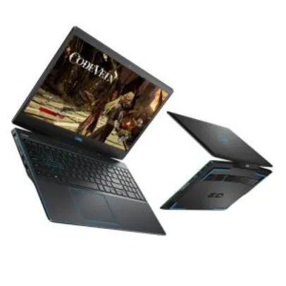 (APLICATIVO+CC AMERICANAS) Notebook Gamer Dell G3-3590-U50P 9ª Geração Intel Core i5 8GB 512GB SSD Placa Vídeo NVIDIA GTX 1650 15.6" Linux