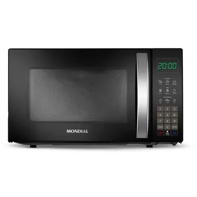 [Com CashBack Pelando R$ 450 ]Micro-Ondas Mondial MO0121B 21 Litros Tira Odor Preto 