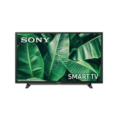 Smart TV LED 32" Sony KDL-32W655D/Z HD Wi-Fi Preta com Conversor Digital Integrado | R$1.091