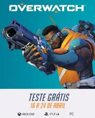 Overwatch grátis até 23/04 - PC/PS4/XBOX