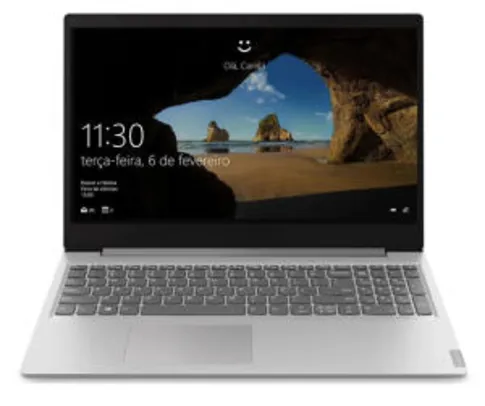[APP + AME R$3024] Notebook Lenovo Ideapad S145 R5 12GB 1TB W10 15.6" Prata | R$3199