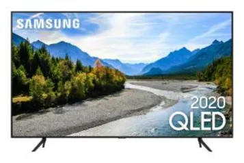 Smart TV QLED 55" Samsung 4K HDR QN55Q60TAGXZD 3 HDMI | R$ 2957