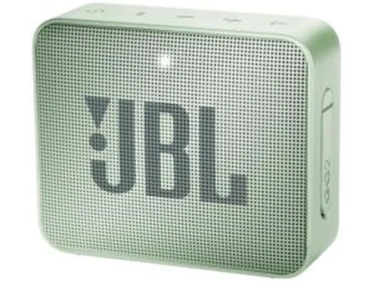 Caixa de Som Bluetooth Portátil à prova dágua - JBL GO 2 3W - R$119