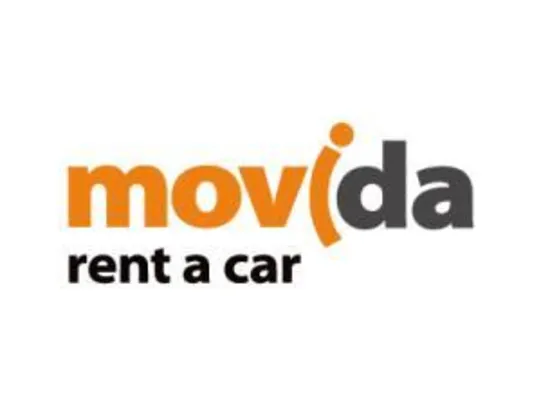 20% OFF no valor da diária do aluguel de veículos na Movida