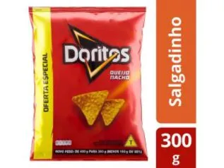 Salgadinho Queijo Nacho 300g Doritos | R$ 14