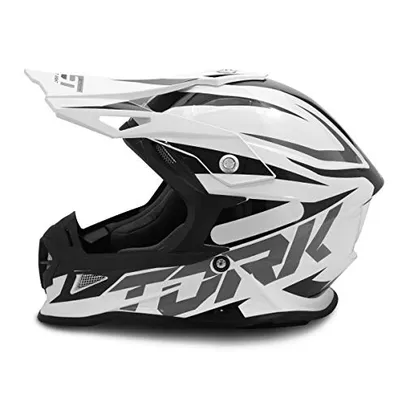 Capacete Motocross Pro Tork Fast 788 Branco/Cinza 62