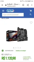 Placa-Mãe Aorus B460M Aorus Pro, Intel LGA 1200, mATX, DDR4 | R$ 1.121