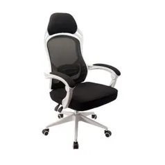 Cadeira Escritório Presidente Tela Mesh Gamer Branca Conforsit 4534 - R$513