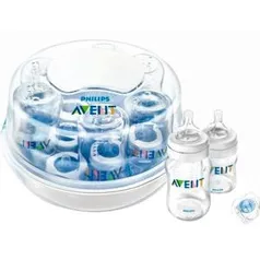 Esterilizador a vapor para micro-ondas Philips Avent - R$96,82