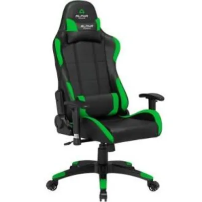 Cadeira Gamer Alpha Gamer Vega, Black Green | R$ 1100