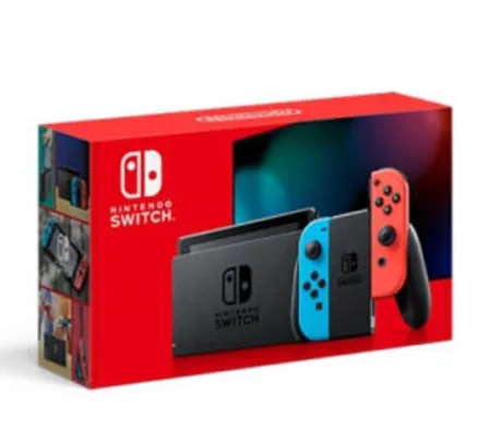 [APP] Nintendo Switch 32gb neon +joy con | R$ 2308