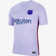 Camiseta Nike Barcelona II 2021/22 Torcedor Masculina