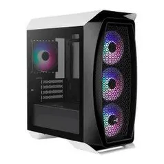 GABINETE AEROCOOL AERO ONE MINI FROST LATERAL VIDRO TEMP BRANCO, AERO ONE MINI FROST-G-WT-V1