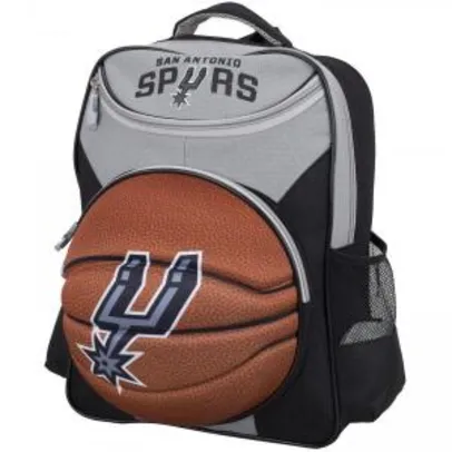 Mochila NBA San Antonio Spurs 3D - Bola infantil | R$70