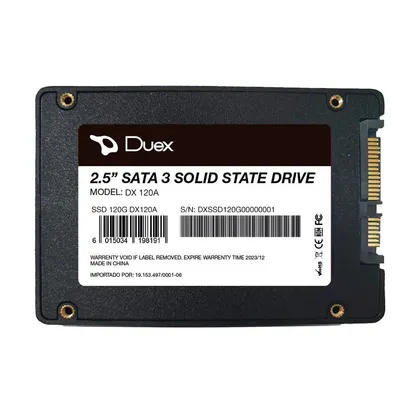 Product photo Disco Sólido Interno Ssd 120 Gb Duex Dx 120A Sata 6Gb-S Hd