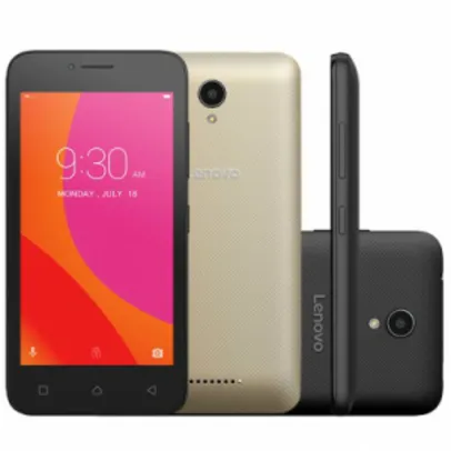 Smartphone Lenovo Vibe B Dual 4G A2016B30 Desbloqueado Preto - R$330
