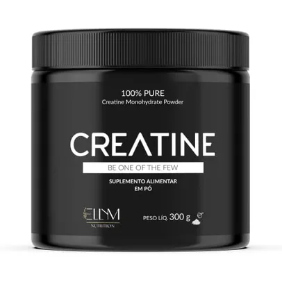 [RELAMPAGO PRIME DAY] Creatina Monohidratada 300g 100% Pura Ellym Nutrition Alto Rendimento