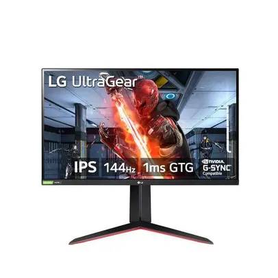 Monitor Gamer Lg Ultragear 27 Full Hd, 144Hz, 1Ms, Ips, Hdmi E Display