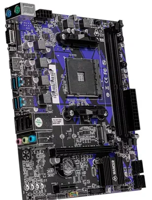 PLACA MAE MANCER A320M-DA, DDR4, SOCKET AM4, M-ATX, CHIPSET AMD A320, MCR-A320M-DA