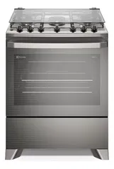 Fogão De Chão Experience Fe5tc 5 Bocas 108.9l Prateado Electrolux 110v/220v