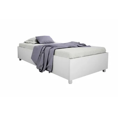 Foto do produto Cama Box Solteiro Mônaco Branco - Tcil Móveis