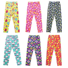 Kit 5 Calça Legging Infantil Menina Roupas Atacado Inverno