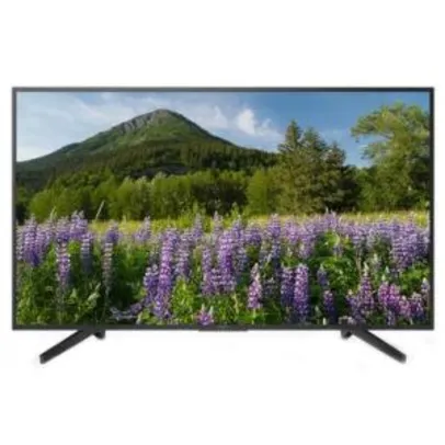 Smart TV 4K Sony LED 55” KD-55X705F 4K X-Reality Pro, Motionflow XR 240 e Wi-Fi - R$ 2.899