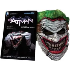 Livro - Batman: Death of The Family (Book + Joker Mask Set) por R$ 40