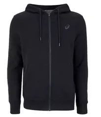 Jaqueta Masculina ASICS com Capuz Moletom Canguru Fleece