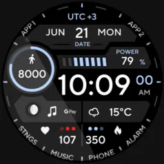 TACT ONE: Wear OS Watch face – Apps no Google Play