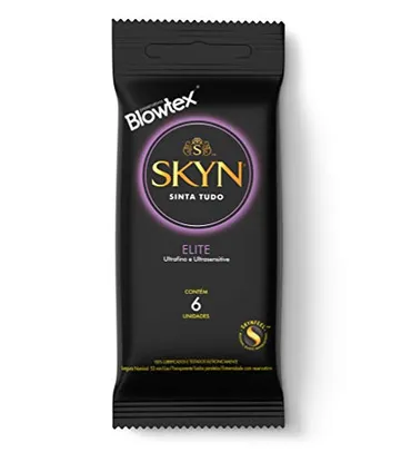 [RECORRENCIA] Preservativo Elite com 6 Unidades, SKYN - R$11,81/unid