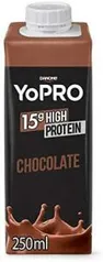 [PRIME + RECORRÊNCIA] Bebida Lactea com 15g de proteína Chocolate YoPRO 250ml R$3,19